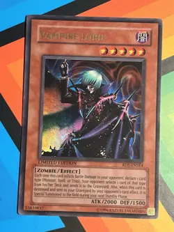 Yugioh Vampire Lord RDS-ENSE4 Ultra Rare Limited Edition NM x1 - Image 1