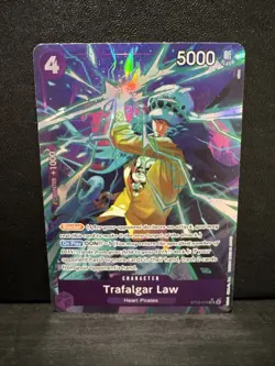 Trafalgar Law ST10-010 Alternate Art PRB01 Premium Booster One Piece NM - Image 1