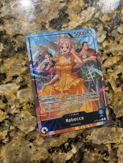 One Piece CCG Rebecca Leader Alt Art OP15-039 English - Image 1