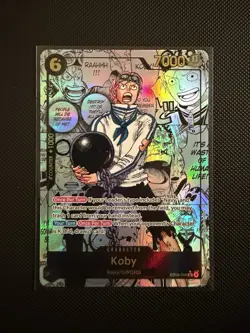 EB04-044 Koby SR Alt Art Manga Adventure on Kami’s Island One Piece TCG English - Image 1