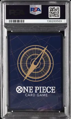 2025 ONE PIECE OP12-LEGACY OF THE MASTER ALTERNATE ART #087 NICO ROBIN PSA 10 - Image 2