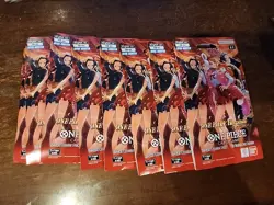 One Piece EB-03 Heroines Edition Sleeved Booster Lot x8 - Image 1
