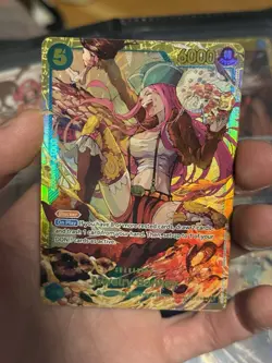 One Piece TCG Jewelry Bonney OP12-118 SECRET RARE Holo Legacy of the Master - Image 1