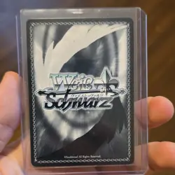 OFFERS OPEN! Weiss Schwarz Azur Lane Aquila SP Full Art Foil Hard Signed Card. - Image 2