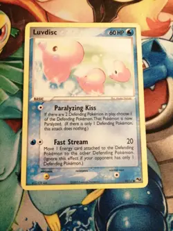 Pokemon Card Luvdisc 14/17 Pop Series 2 Non Holo - Image 1
