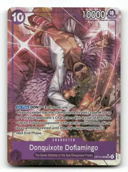 Donquixote Doflamingo OP14-069 - The Azure Sea's Seven - One Piece Card NM/M - Image 1