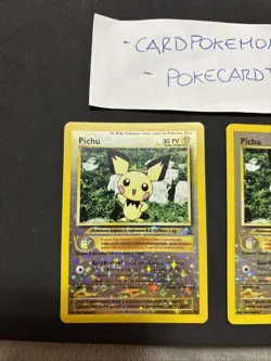 Pokemon Card X2 Pichu 35-Promo-Ita-Holo Reverse-Nm/mint! - Image 2