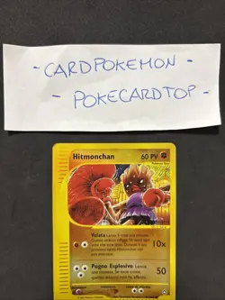 Pokemon Card Hitmonchan 81/147-Ita-Holo Reverse-Good! Komiya - Image 2