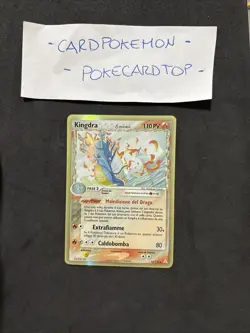 Pokemon Card Kingdra 10/110 – EX Fantasmi di Holon -ita-Holo-Nm! - Image 1