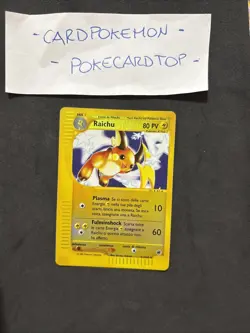 Pokemon Card Raichu 61/165-ita-Holo Reverse-Exc/nm! - Image 1