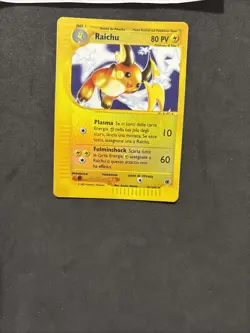 Pokemon Card Raichu 61/165-ita-Holo Reverse-Exc/nm! - Image 3