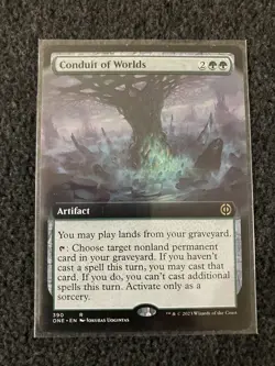 Magic MTG - Conduit of Worlds (Extended Art) - Phyrexia: All Will Be One - Image 1