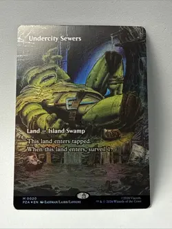Undercity Sewers (Borderless) Teenage Mutant Ninja Turtles Source Material Foil - Image 1