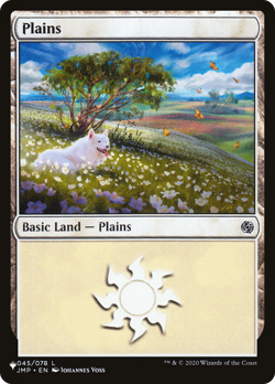 Plains (045) (JMP) #45 | Near Mint | The List Magic MTG - Image 1