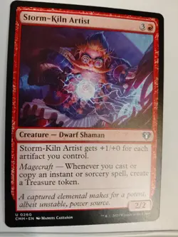 Storm-Kiln Artist Commander Masters Regular - Image 1