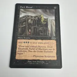 Dark Ritual Urza's Saga Regular Common NM/LP Magic The Gathering MTG 127/350 - Image 1