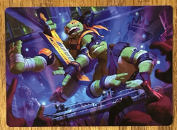 Teenage Mutant Ninja Turtles Art Card, Mikey & Don, Party Planners 15/54 - Image 1