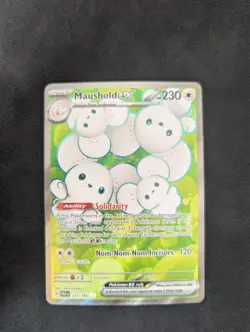 NM Maushold EX (233/182) Ultra Rare - Pokemon TCG Paradox Rift - Image 1