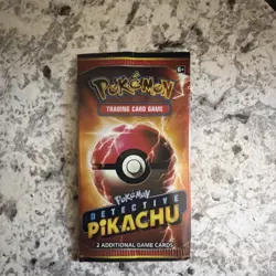 2019 Detective Pikachu Movie Card Promo Card Pack Unopened - Image 1