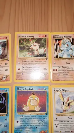 lotto 11 carte pokemon vintage Set Gym Heroes Eng Comuni E Non - Image 4