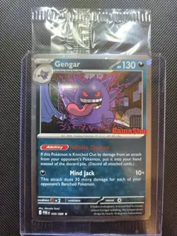 Pokemon TCG Perfect Order Gengar GameStop Exclusive Stamped Promo 50/88 Sealed - Image 1