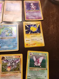 Hypno 1st Edition Holo Fossil Set 8/62 - Pokemon Card Lot - Image 5
