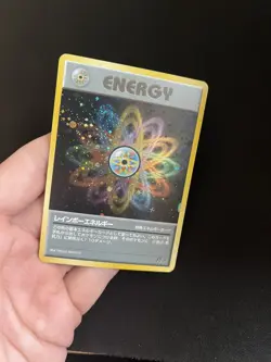 Rainbow Energy MINT/EXC Japanese Pokemon Cards Team Rocket Holo Vintage Wotc - Image 1