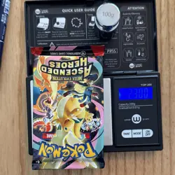 Heavy! 23.00g! Pokemon Ascended Heroes Booster pack! - Image 3