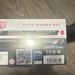 Pokemon Scarlet & Violet White Flare Elite Trainer Box Promo Card & Sleeves 2024 - Image 3