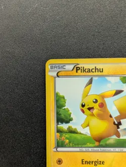 NM Pokemon Pikachu Holo Card 115/114 Black and White Textured Secret Rare - Image 2