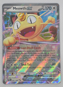 Meowth ex 062/088 - Pokemon Perfect Order Card - NM - Ships Faset - Image 1