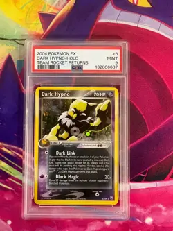 Dark Hypno 6/109 Team Rocket Returns English PSA Graded 9 Pokemon TCG - Image 1