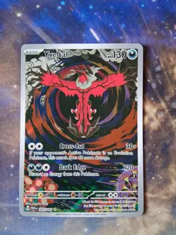 Yveltal 205/182 Scarlet & Violet Paradox Rift Pokemon TCG Card - Image 1