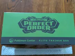 Perfect Order Pokemon Center Elite Trainer Box New Factory Sealed - Image 2
