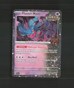 Flutter Mane 078/162 Temporal Forces Cosmos Holo Rare Pokemon Card NM - Image 1