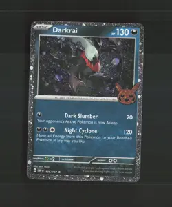 Darkrai 136/197 Obsidian Flames Cosmos Holo Rare Holo Pokemon Card NM - Image 1