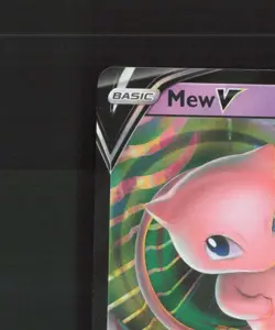 Mew V 113/264 Fusion Strike Ultra Rare Holo Pokemon Card NM - Image 3