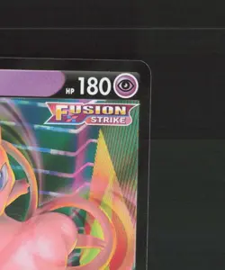 Mew V 113/264 Fusion Strike Ultra Rare Holo Pokemon Card NM - Image 4