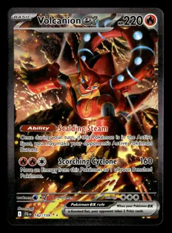 Pokemon Volcanion ex #182/159 tcg Near Mint or Better - Image 1