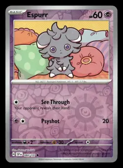 Pokemon Espurr #084/191 tcg Near Mint or Better - Image 1