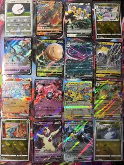 Pokemon 16 ENGLISH Card Lot nm V Max Mega Amazing Ex HOLO Rare Hits Only B121 - Image 1