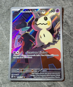 Pokemon Ascended Heroes Team Rocket’s Mimikyu 238/217 Illustration Rare NM Fresh - Image 1