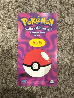 Pokemon Topps Charizard Jumbo Card/Tin Topper TV Animation Series 2 #5 of 5 - Image 2