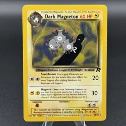 Dark Magneton - Team Rocket - Rare - 28/82 - Pokemon - LP - Image 1