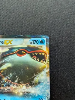 NM Pokemon Kyogre EX Holo Card 26/108 Dark Explorers Extended Art - Image 3