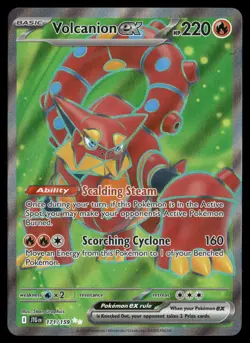 Volcanion ex 171/159 Ultra Rare Journey Together Pokemon Holo Near Mint - Image 1