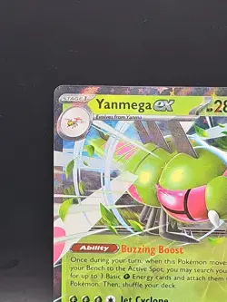 Yanmega EX 003/182 Double Rare Pokemon TCG SV10 Destined Rivals NM - Image 3