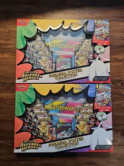 Pokemon Ascended Heroes Premium Poster Collection Set of 2! Factory Sealed - Image 1