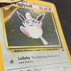 Wigglytuff 19/130 Base Set 2 Holo Rare 2000 Wizards Pokemon (Swirl) - Image 5
