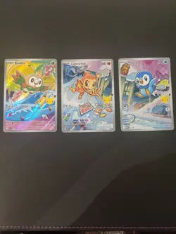 Pokemon TCG - First Partner Illustration Collection Gen 4 Starters - MINT - Image 1